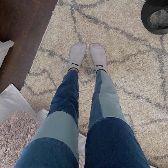 Patchwork Mom jeans - Picture 4 of 5